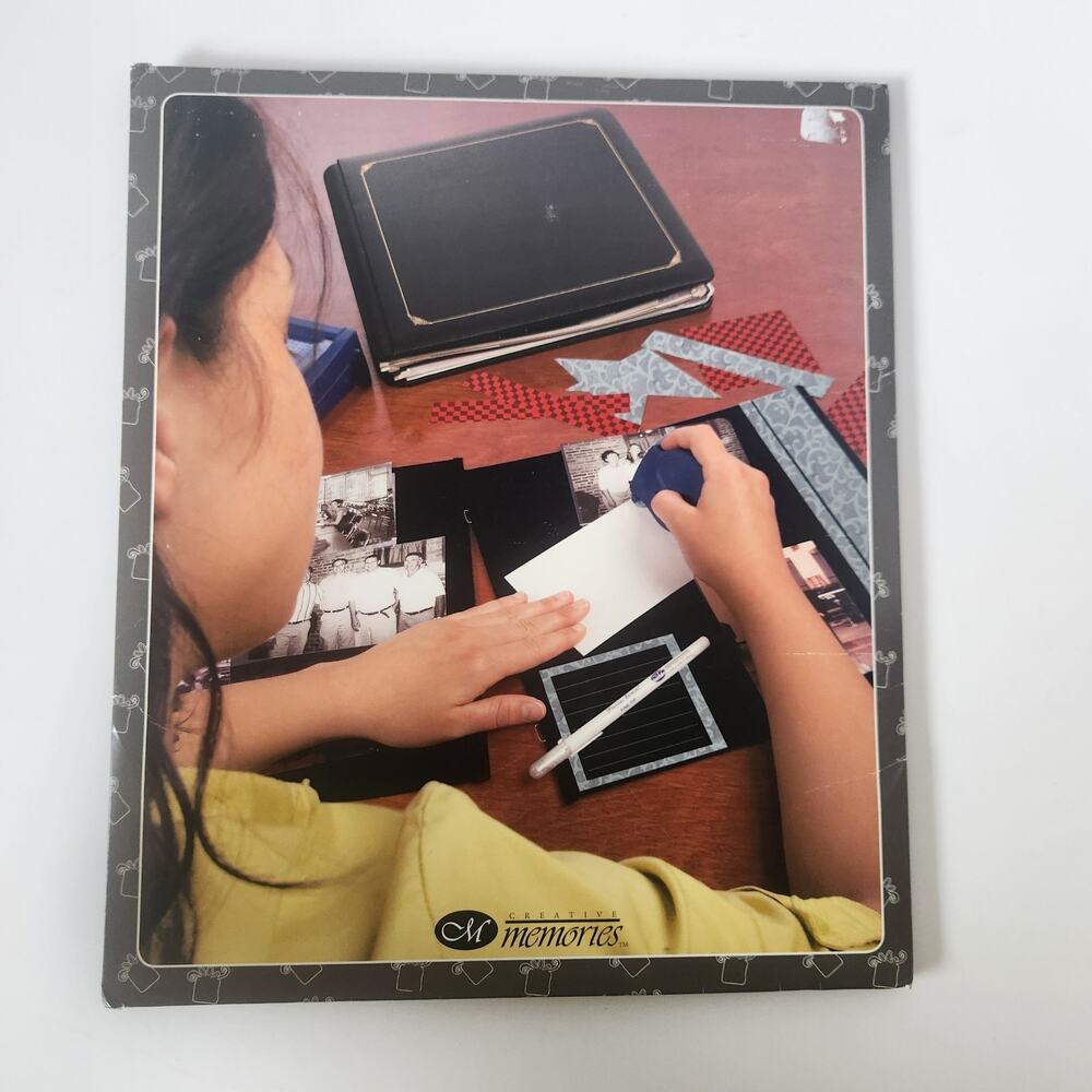 Almost New! Creative Memories Snippets Printed Short Cuts 12" Scrapbook x20